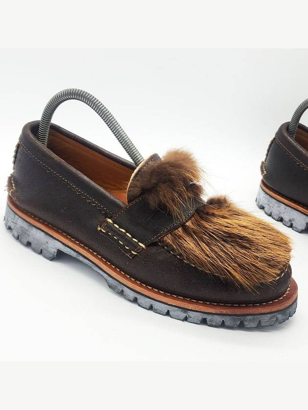 men s beaver fur penny loafers - YUKETEN - BALAAN 6