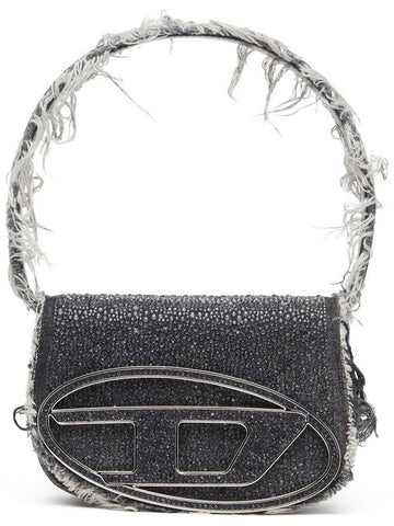 Diesel 1Dr Mini Shoulder Bag With Rhinestones - DIESEL - BALAAN 1