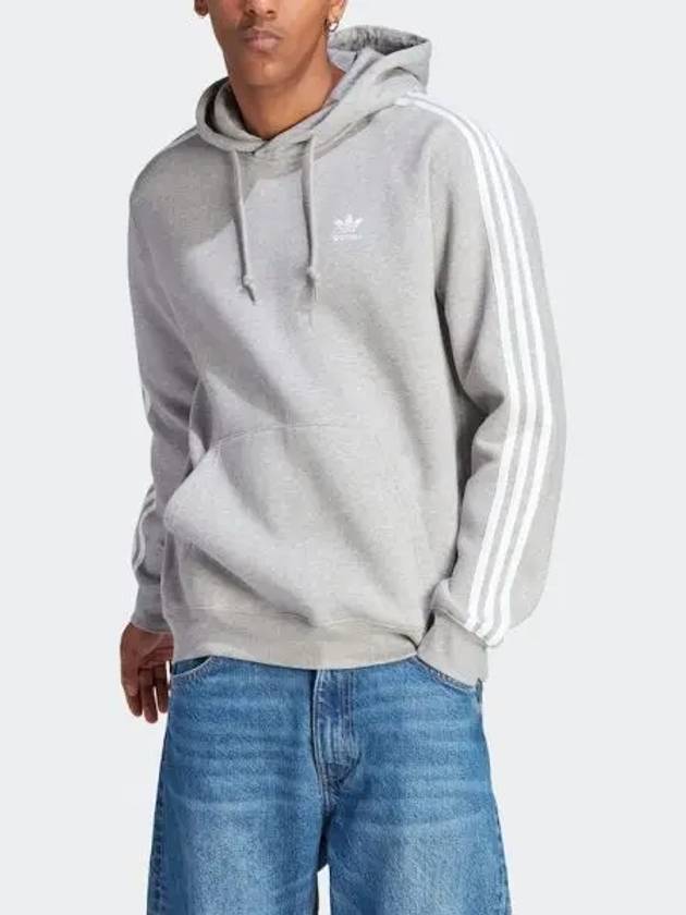 Classics 3 Stripes Hoodie Grey - ADIDAS - BALAAN 2