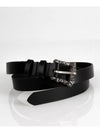 Material II Cowhide BeltDark Silver - BLESSED BULLET - BALAAN 1