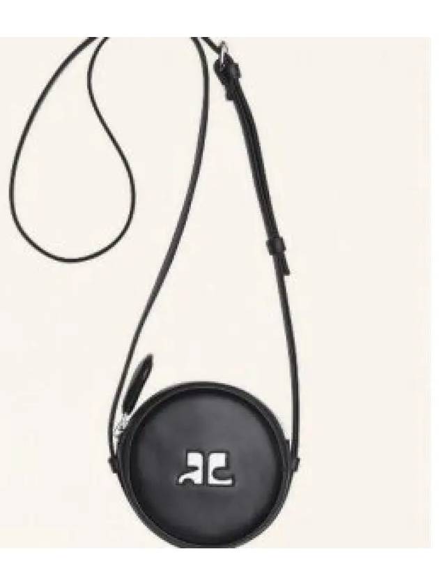 Reedition Sac Petit Cercle Cross Bag Black - COURREGES - BALAAN 2