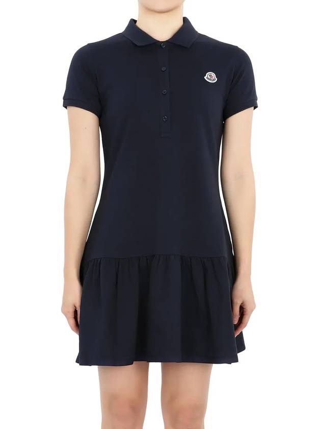 Kids Logo Patch PK One Piece Navy 8I00011 8496F 773 12 14A Adults can wear - MONCLER - BALAAN 3