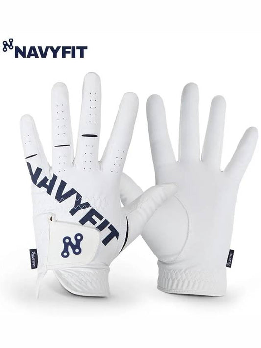 Navy fit golf gloves racing knuckle premium microfiber men s left hand - HEAL CREEK - BALAAN 1