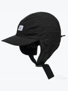 Chrome R Logo Patch Earflap Ball Cap Black - CP COMPANY - BALAAN 2