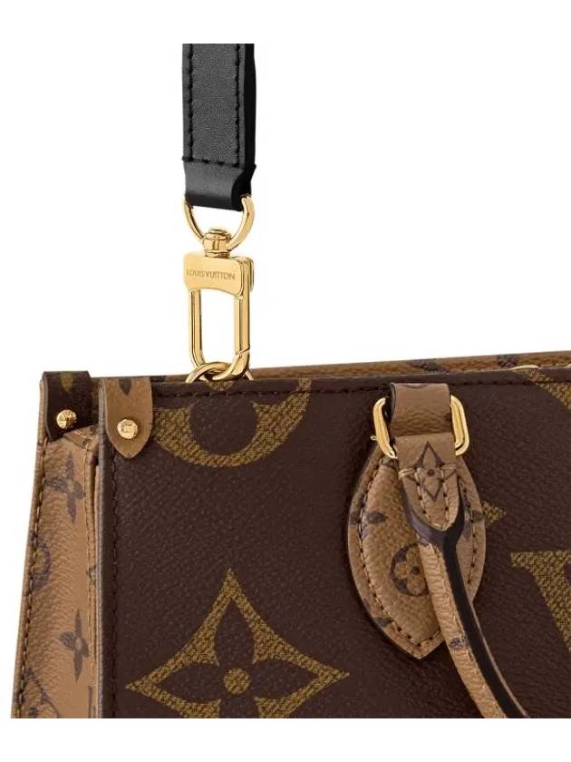 On The Go East West Chain Monogram Tote Bag Brown - LOUIS VUITTON - BALAAN 5