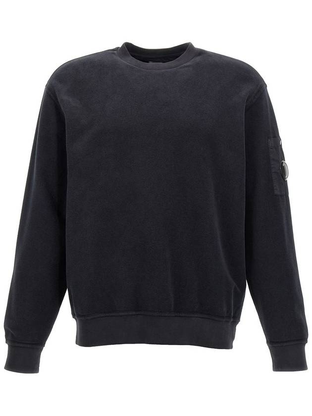 Lens Detail Sweatshirt Black - CP COMPANY - BALAAN 2