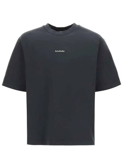 Logo short sleeve t shirt black - ACNE STUDIOS - BALAAN 2