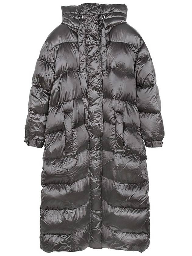 Women's Spacepar Waterproof Nylon Parka Medium Grey - MAX MARA - BALAAN 6