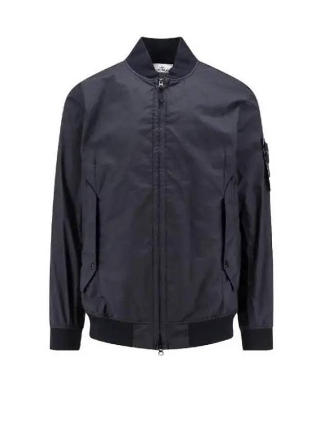 Membrana 3L TC Bomber Jacket Navy - STONE ISLAND - BALAAN 2