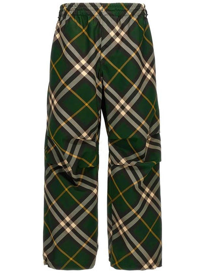 wide check pants 8082034 - BURBERRY - BALAAN 2