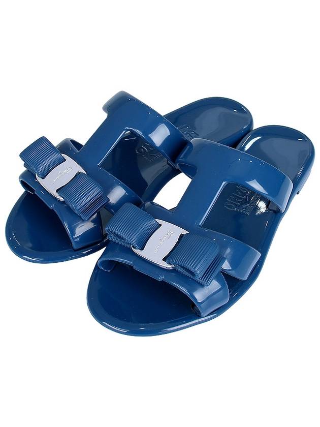 Lylia Sandals Mediterian Blue - SALVATORE FERRAGAMO - BALAAN 2