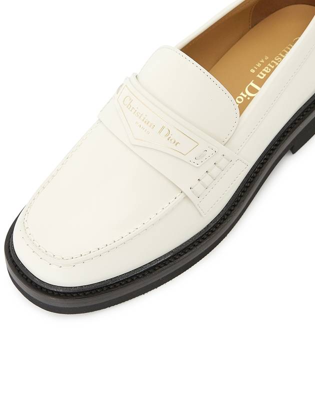 Boy Brushed Calfskin Loafer White - DIOR - BALAAN 8