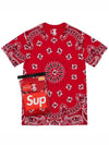 FW22A60 RD Harness Bandana Tagless 2 Pack Short Sleeve TShirt Red TShirt TSH - SUPREME - BALAAN 4