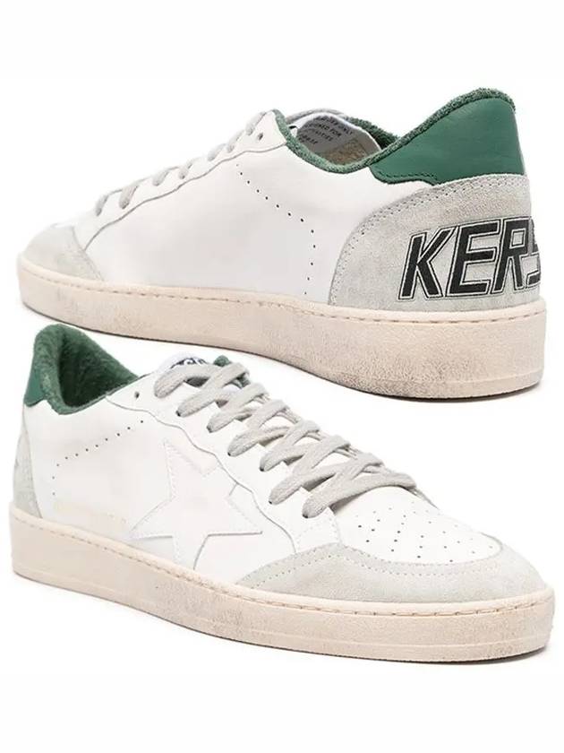 Ball Star Leather Low Top Sneakers White - GOLDEN GOOSE - BALAAN 2