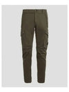 Lens Detail Panel Cargo Straight Pants Green - CP COMPANY - BALAAN 2