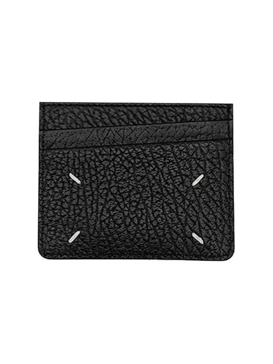 Four Stitch Card Wallet Black - MAISON MARGIELA - BALAAN 2