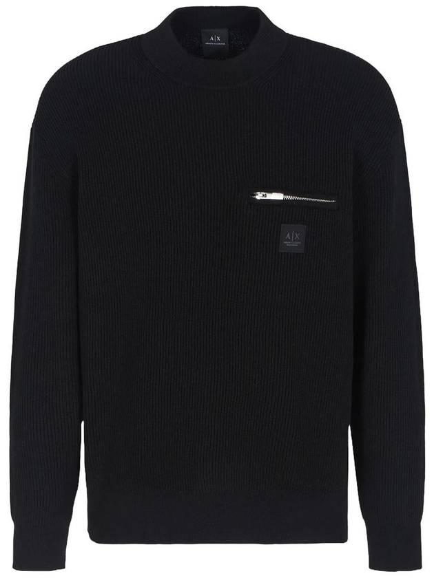 Armani Exchange Sweaters Black - ARMANI EXCHANGE - BALAAN 1