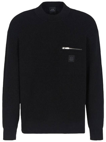 Armani Exchange Sweaters Black - ARMANI EXCHANGE - BALAAN 1