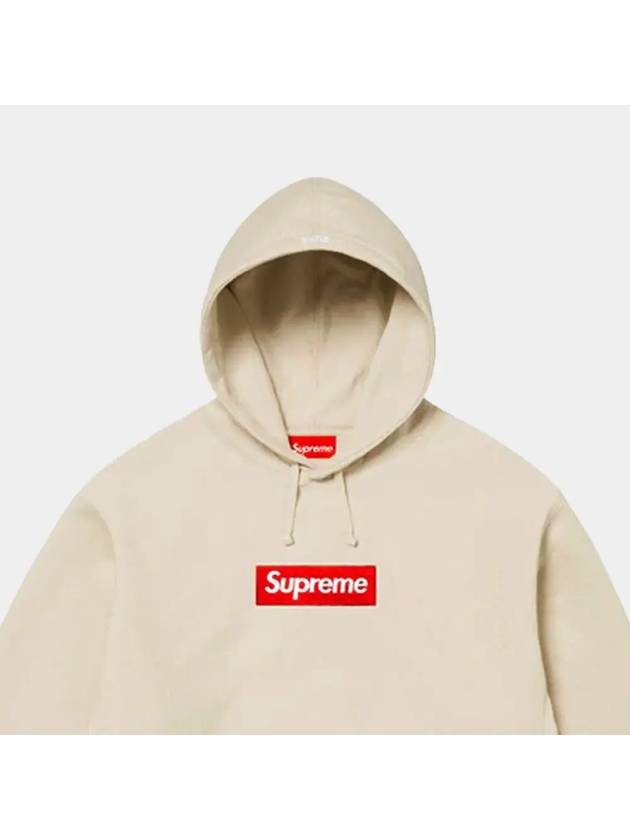 Box Logo Hoodie Stone - SUPREME - BALAAN 4