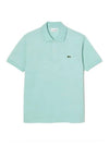 Men's Logo Classic Fit Cotton Short Sleeve Polo Shirt Mint - LACOSTE - BALAAN 2