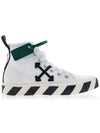 Arrow Bulknize High Top Sneakers White - OFF WHITE - BALAAN 3