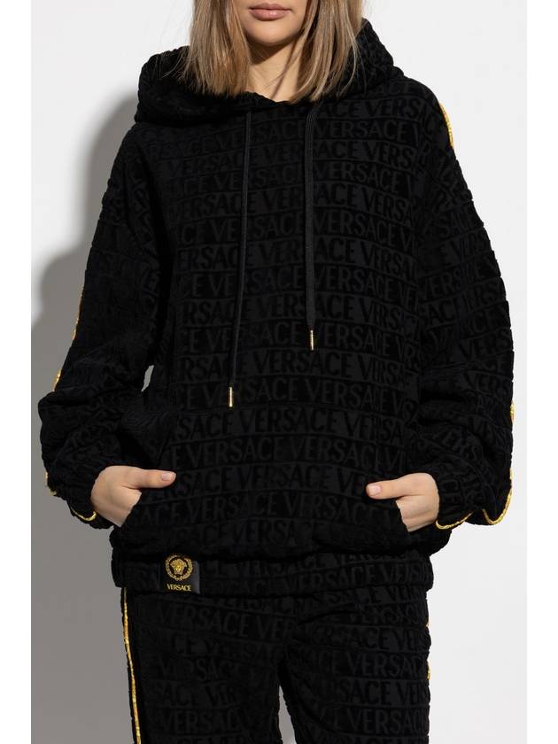 Versace Home Sweatshirt With Logo, Unisex, Black - VERSACE - BALAAN 3