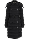 Quilted Down Padding Black - BURBERRY - BALAAN 2