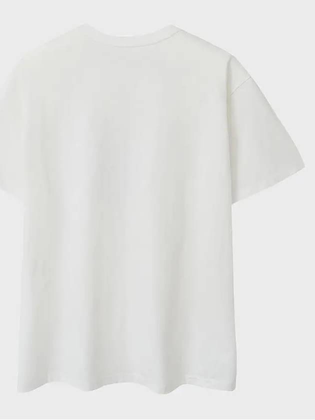 Archive Print Short Sleeve T-Shirt White - NOIRER - BALAAN 4