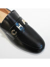 Gold Lettering Moccasin Loafers Black G45123 B14026 94305 - CHANEL - BALAAN 6