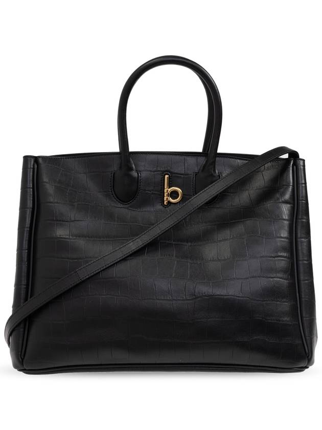 Burberry 'Rocking Medium' Shopper Bag, Women's, Black - BURBERRY - BALAAN 1