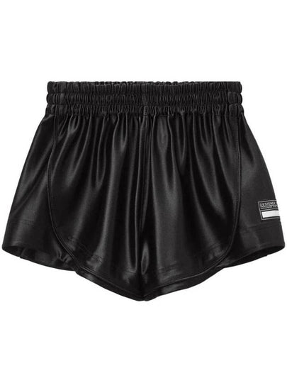 24FW Alexander Wang short pants 4CC3244389 001 BLACK - ALEXANDER WANG - BALAAN 2