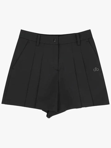 Drew Women s Front Pleated Short Pants DF42PT06 BK - DRUH GOLF - BALAAN 1