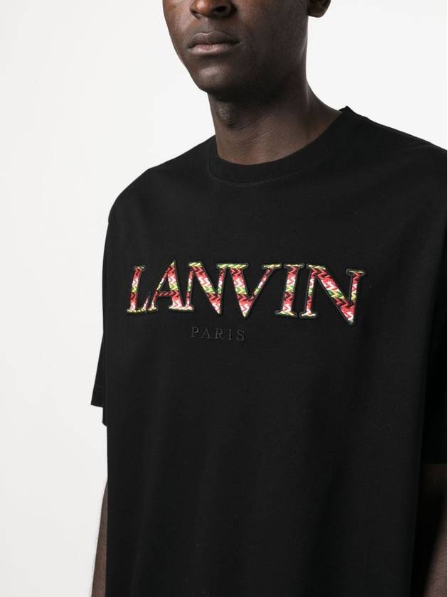 24FW T-Shirt RMTS0010J207A2310 Black - LANVIN - BALAAN 5