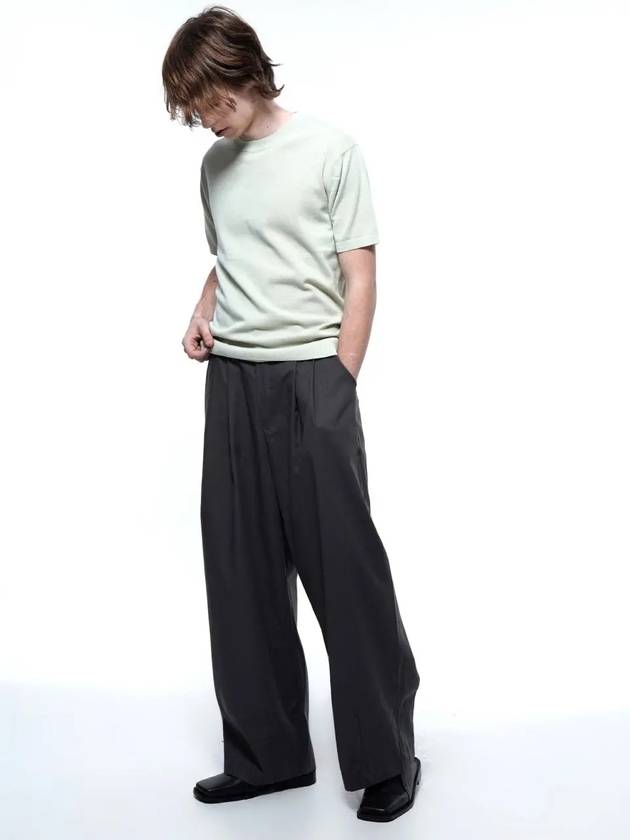 Men s LBRHK MT Linen Basic Round Half Knit Mint - CHANCE'S NOI - BALAAN 10