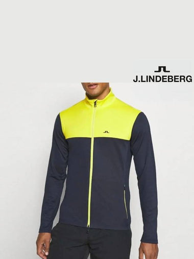 Banks Mid Layer Full Zip Up AMJS02388-M100 - J.LINDEBERG - BALAAN 1