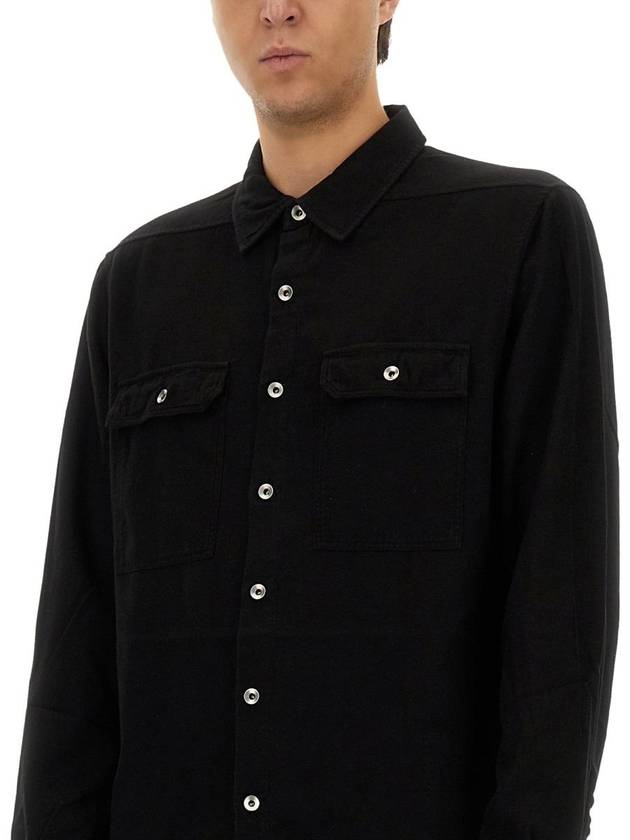 Rick Owens Drkshdw Cotton Shirt - RICK OWENS - BALAAN 4