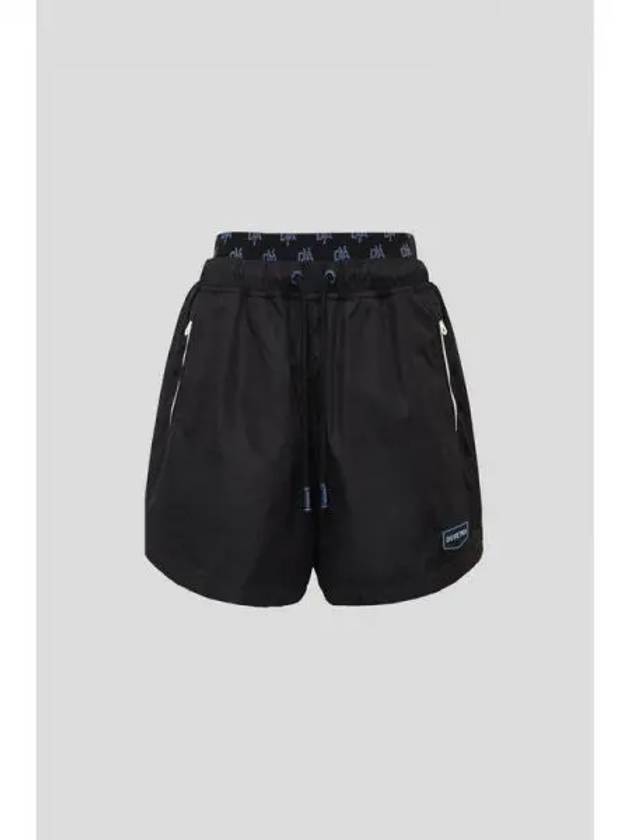 Billodi Black Women's Shorts Black 270108 - DUVETICA - BALAAN 1