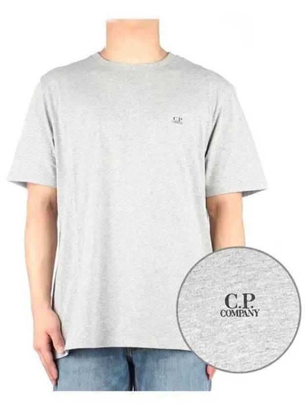 Men s logo short sleeve t shirt 270012 - CP COMPANY - BALAAN 1