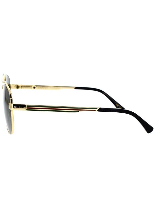 Eyewear Logo Web Sunglasses Gold - GUCCI - BALAAN 4