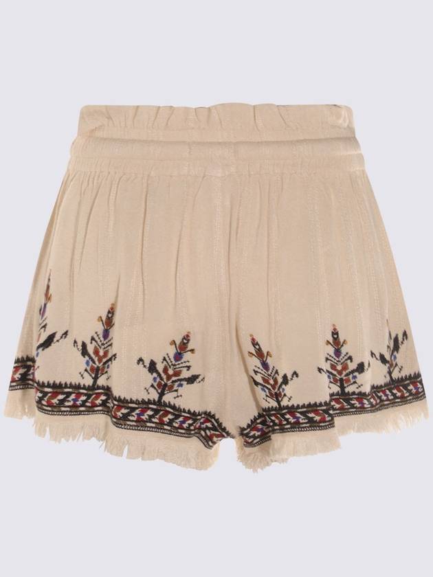 Isabel Marant Étoile Pantaloncini Beige - ISABEL MARANT ETOILE - BALAAN 2