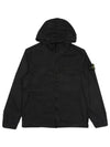 Wappen Old Effect Hooded Jacket Charcoal - STONE ISLAND - BALAAN 2