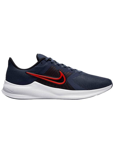 Downshifter 11 Low Top Sneakers Thunder Navy - NIKE - BALAAN 1