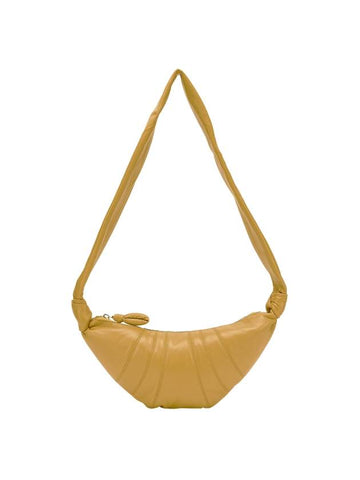 Croissant Medium Soft Nappa Leather Cross Bag Butter - LEMAIRE - BALAAN 1