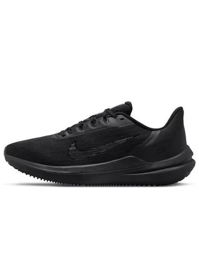 Air Winflo 9 Low Top Sneakers Black - NIKE - BALAAN 2