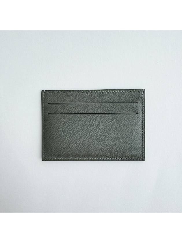 Citizen Twill Card Wallet Grey - HERMES - BALAAN 9