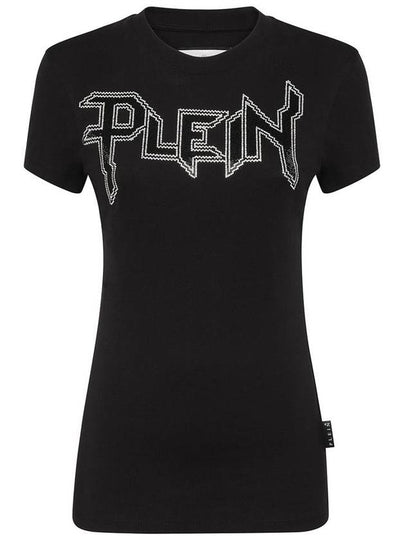 Long Sleeve T-Shirt AACC WTK3008 PJY002N02 BLACK - PHILIPP PLEIN - BALAAN 2