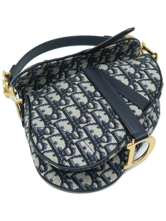 Brand new 23 year old Shinsegae purchase saddle mini strap bag M0456CTZQ M928 - DIOR - BALAAN 8