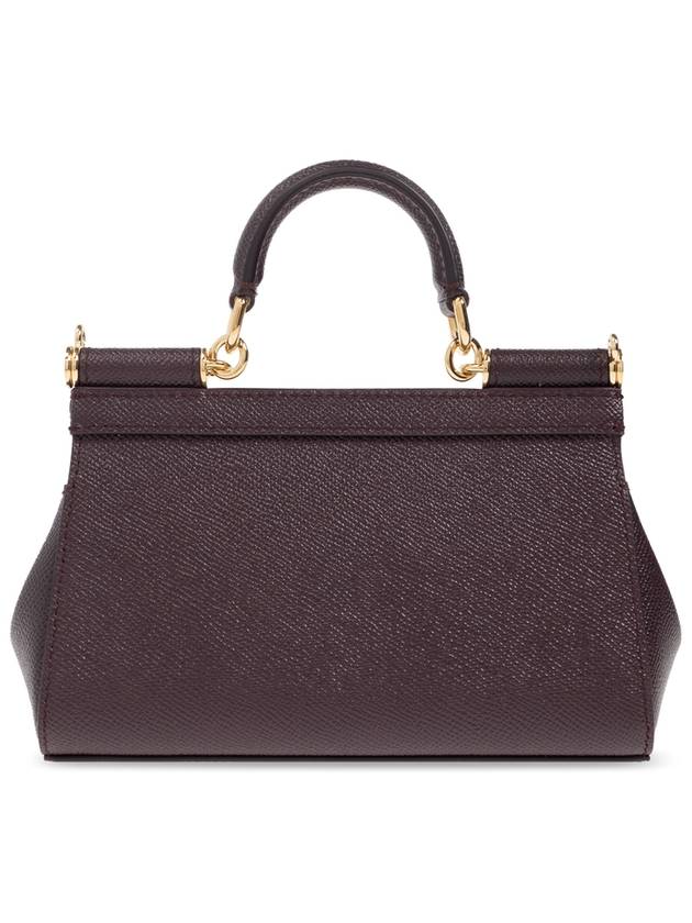 Dolce & Gabbana Handbag Sicily Small, Women's, Purple - DOLCE&GABBANA - BALAAN 3