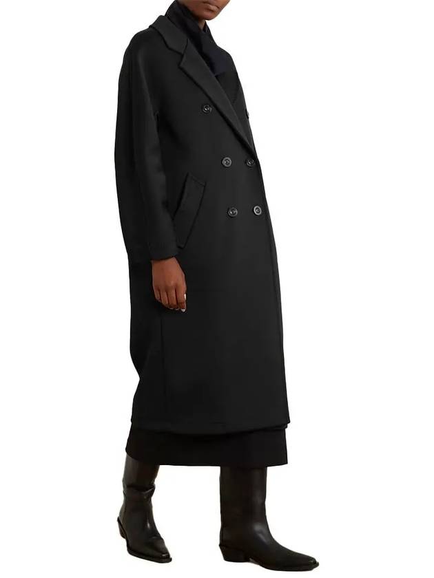 Madame Wool Cashmere Double Coat Black - MAX MARA - BALAAN 3