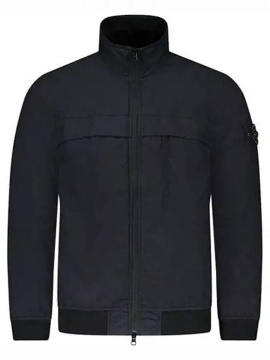 Garment Dyed Crinkle Reps R-Nylon Jacket Blue - STONE ISLAND - BALAAN 2